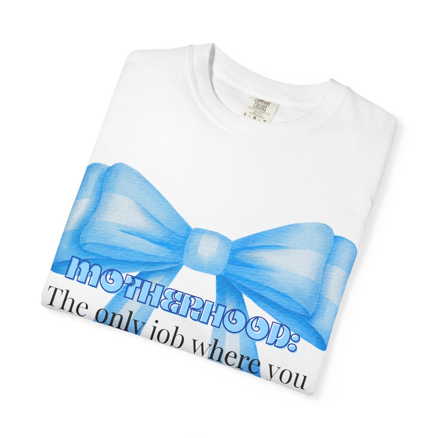 Whimsical Unisex T-shirt with Bow Design - Perfect Gift for Graduates, Funny Quote Top, Casual Wear, Birthday Surprise, Everyday Humor