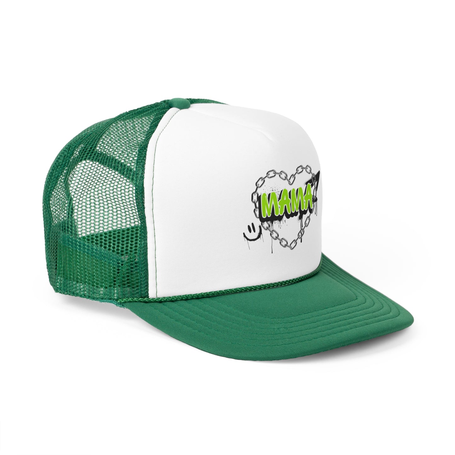 Mama Heart Trucker Cap | Cool Outdoor Hat, Gift for Moms, Personalized Fashion Accessory, Casual Summer Style, Family Events
