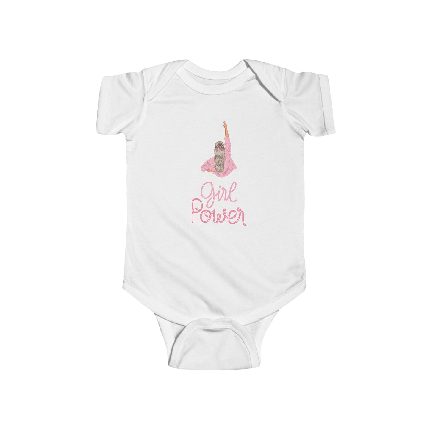 Cute Girl Power Infant Bodysuit, Baby Gift, Newborn Outfit, Toddler Clothing, Dance-Themed Apparel