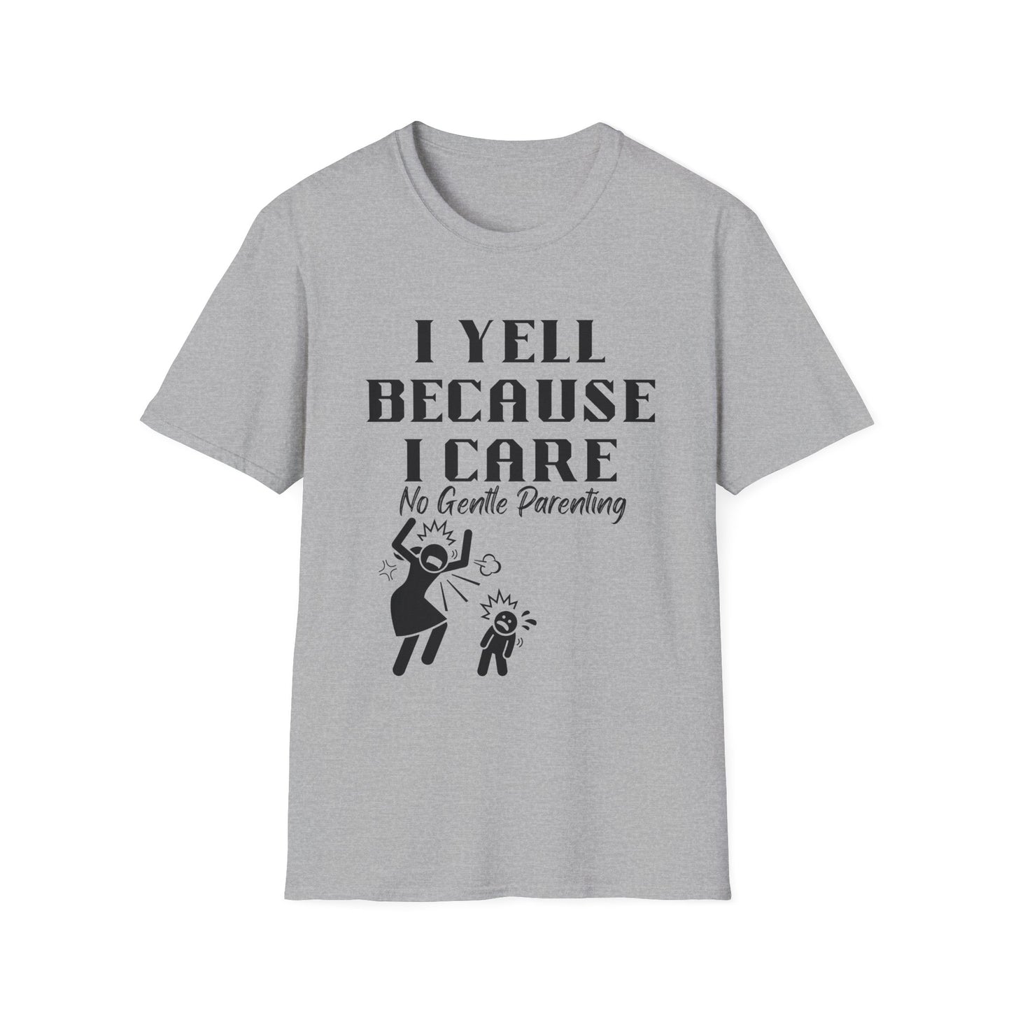 Unisex Parenting Humor T-Shirt, Funny Tee for Parents, Gift for New Moms and Dads, Family Celebration Apparel, Everyday Wear