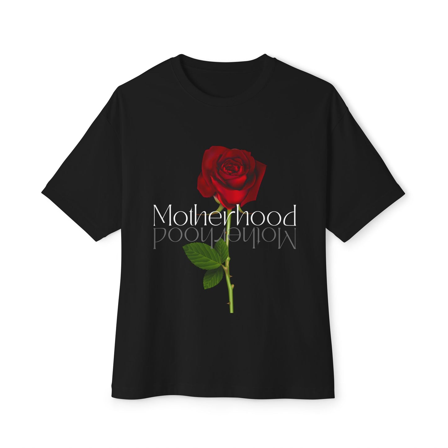 Romantic Rose Oversized Tee, Perfect Gift for Flower Lovers, Casual Streetwear, Summer Style, Ideal for Birthdays and Anniversaries
