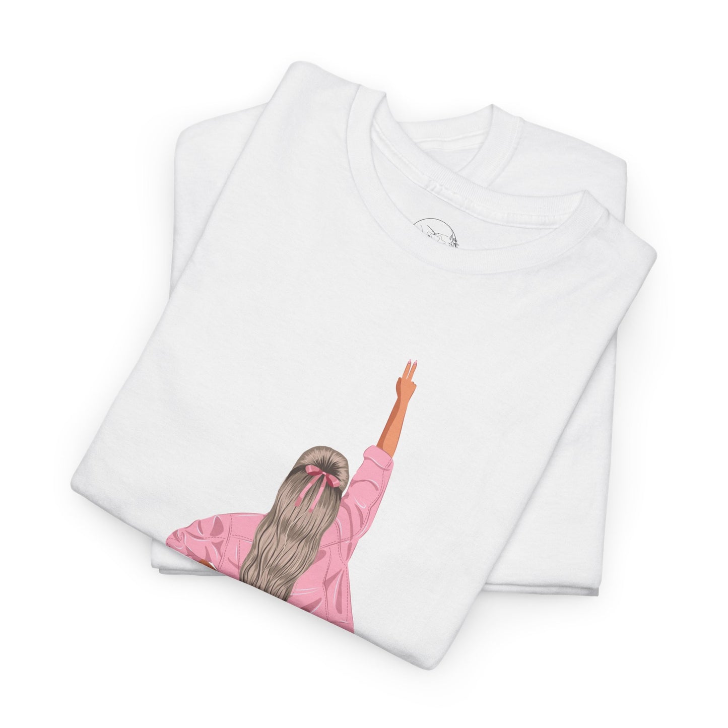 Girl Power Unisex Heavy Cotton Tee, Feminist Shirt, Gift for Her, Empowerment Tee, Fun Casual Wear, Birthday Gift