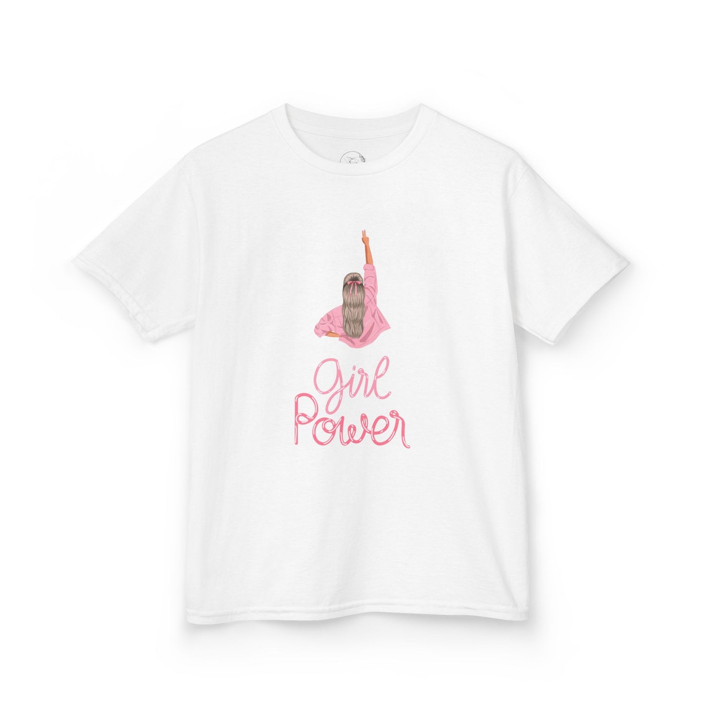 Girl Power Kid Tee, Positive Message T-Shirt, Birthday Gift for Girls, Ballerina Tee, Fun Kids Apparel