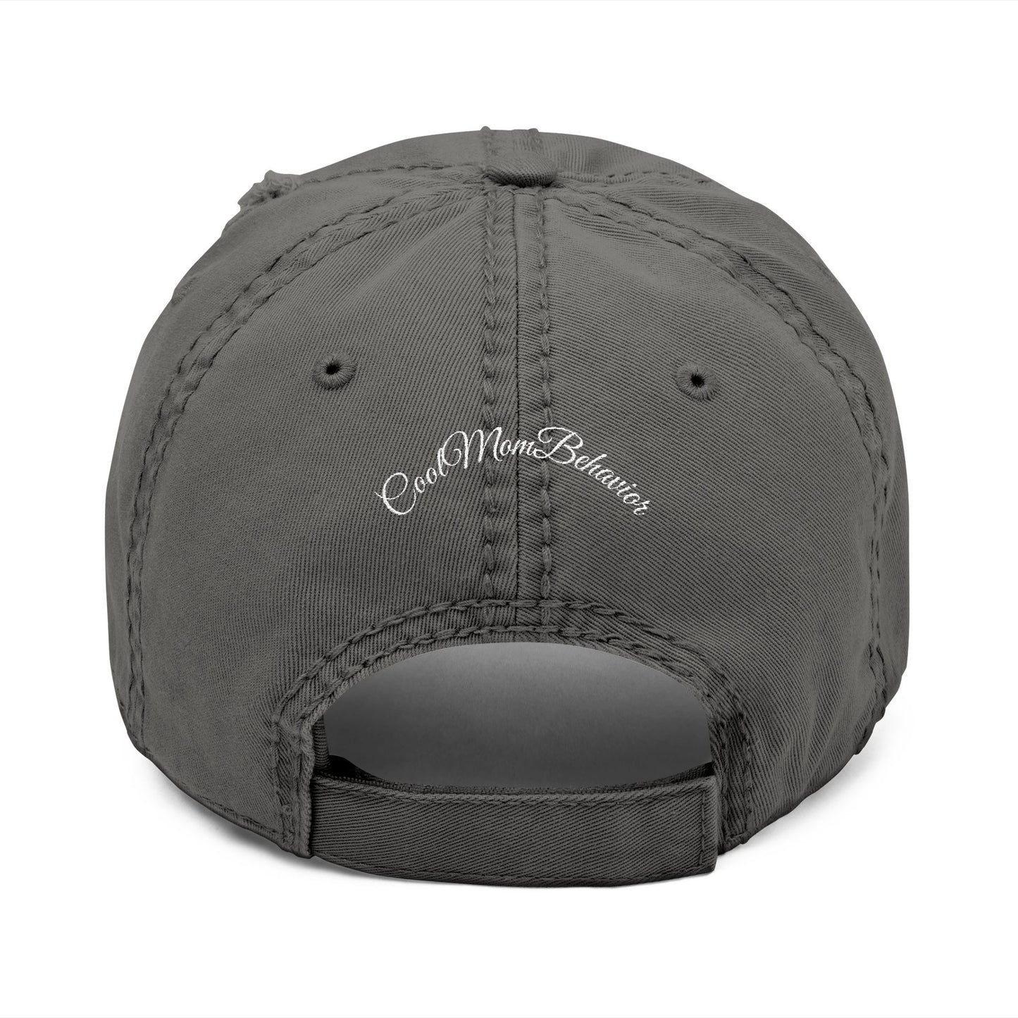 Motherhood Distressed Embroidered Dad Hat, Trendy Cap for Dad, Casual Accessories, Gift for Him, Family Gatherings