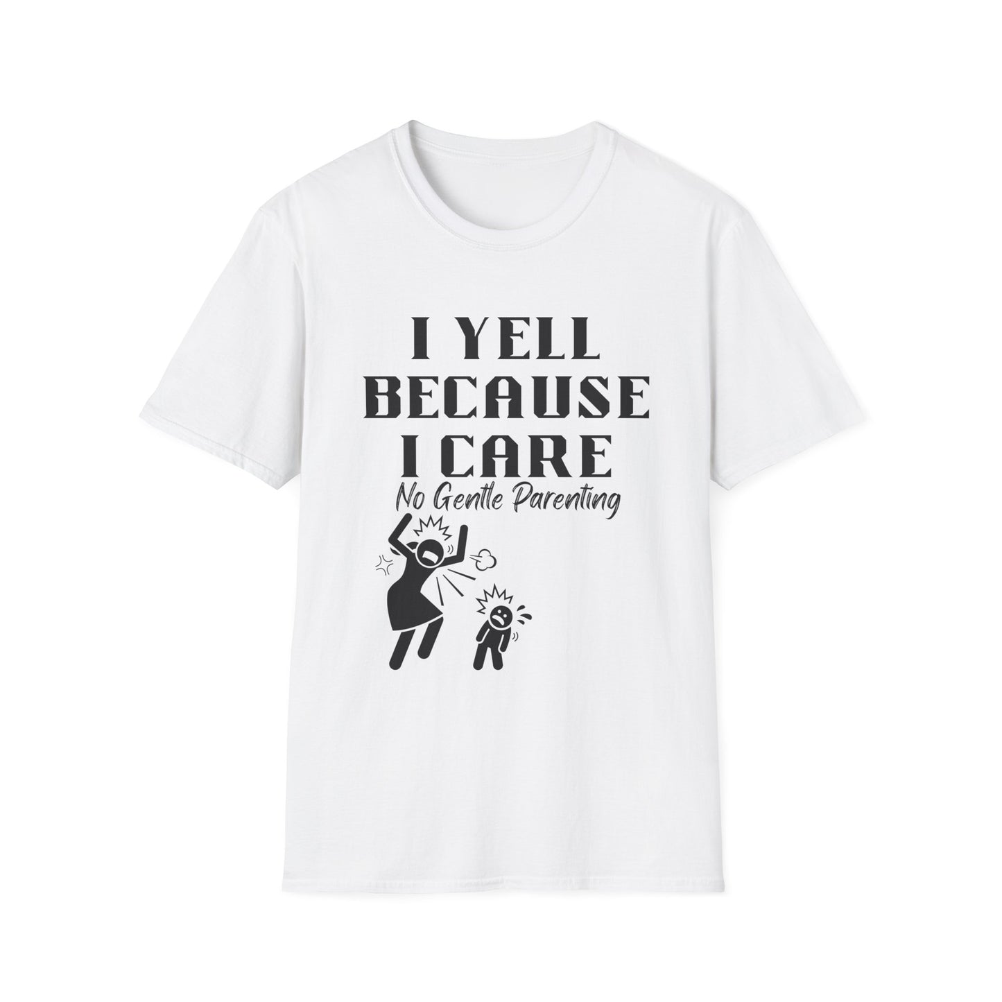 Unisex Parenting Humor T-Shirt, Funny Tee for Parents, Gift for New Moms and Dads, Family Celebration Apparel, Everyday Wear