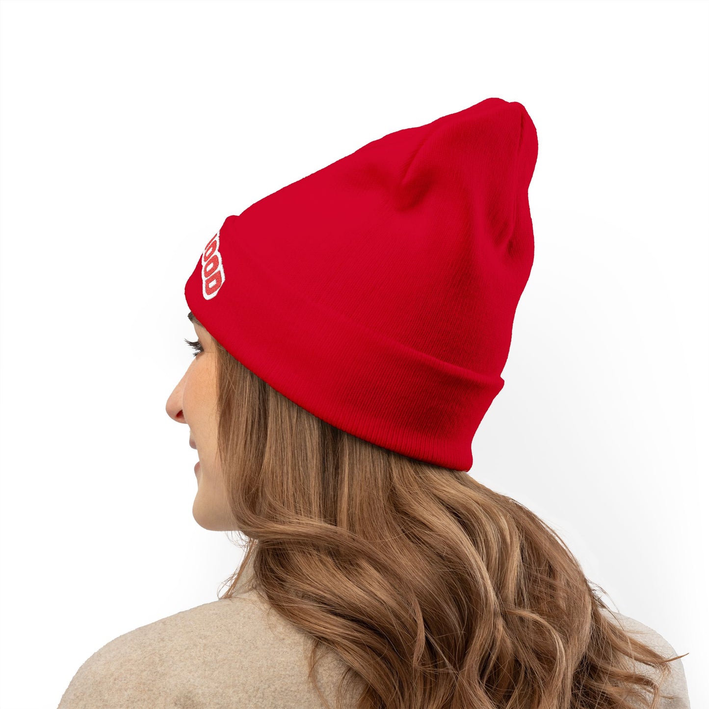 Motherhood Knit Beanie, Cozy Beanie for Moms, Embroidered Hat, Winter Accessories, Gift for New Moms, Trendy Headwear
