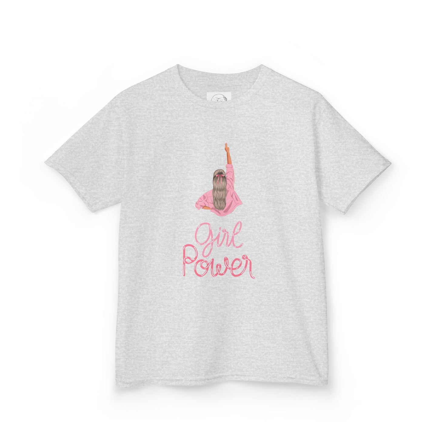 Girl Power Kid Tee, Positive Message T-Shirt, Birthday Gift for Girls, Ballerina Tee, Fun Kids Apparel