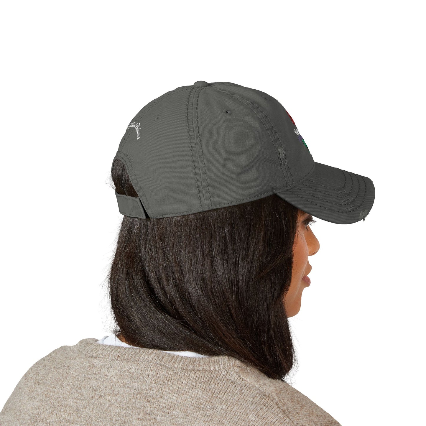 Motherhood Distressed Embroidered Dad Hat, Trendy Cap for Dad, Casual Accessories, Gift for Him, Family Gatherings