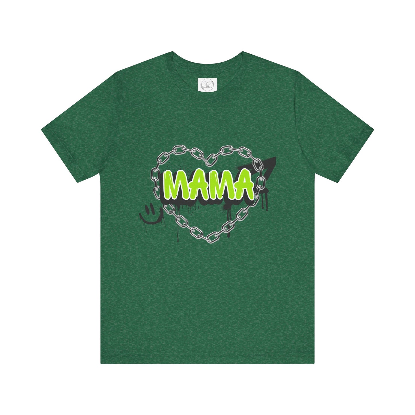 Mama Heart Graphic Tee | Perfect for Mother's Day, Casual Wear, Birthday Gifts, Family Events, Everyday Comfort