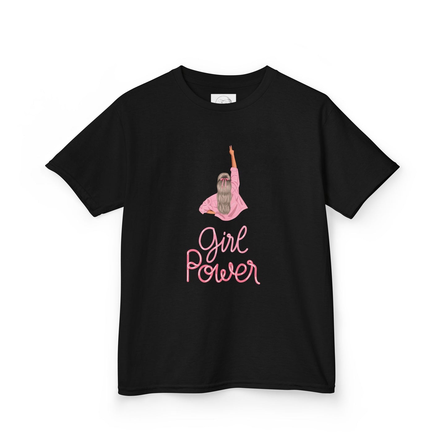 Girl Power Kid Tee, Positive Message T-Shirt, Birthday Gift for Girls, Ballerina Tee, Fun Kids Apparel