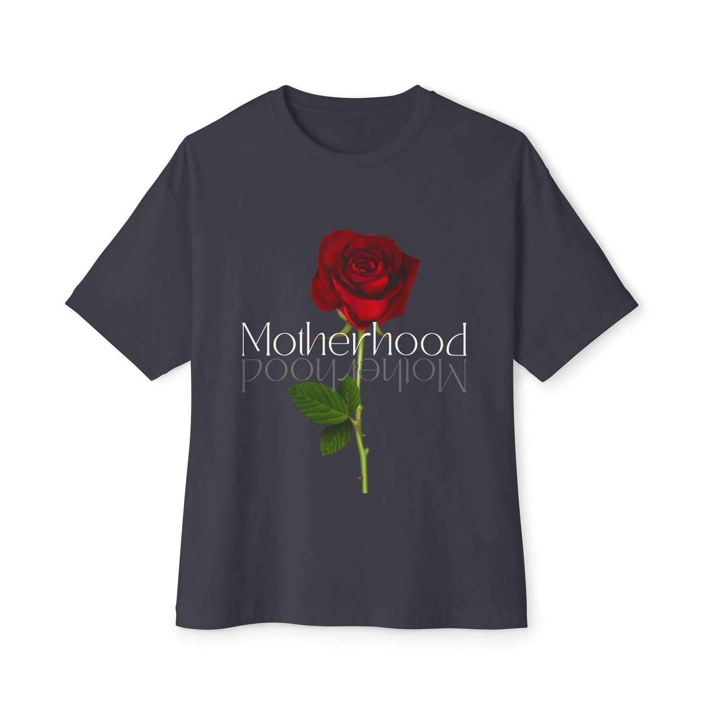 Romantic Rose Oversized Tee, Perfect Gift for Flower Lovers, Casual Streetwear, Summer Style, Ideal for Birthdays and Anniversaries