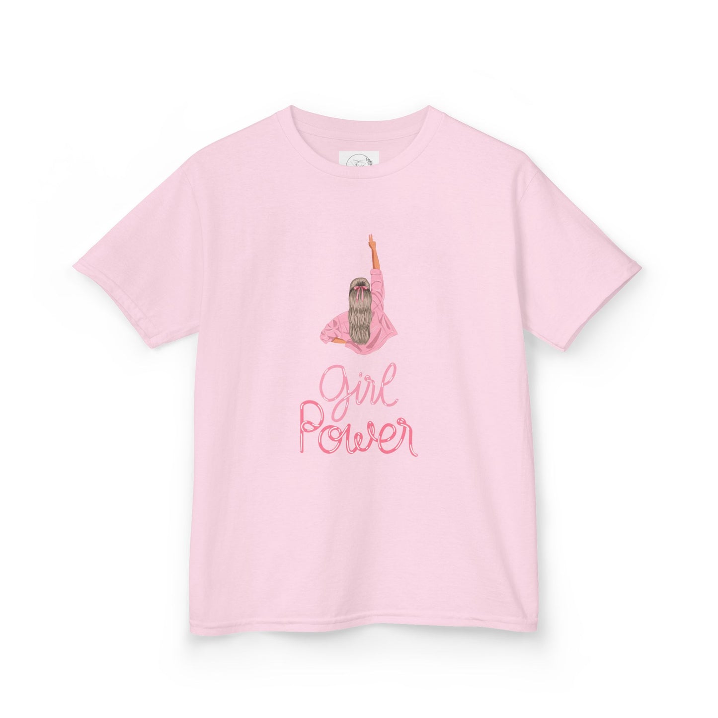 Girl Power Kid Tee, Positive Message T-Shirt, Birthday Gift for Girls, Ballerina Tee, Fun Kids Apparel