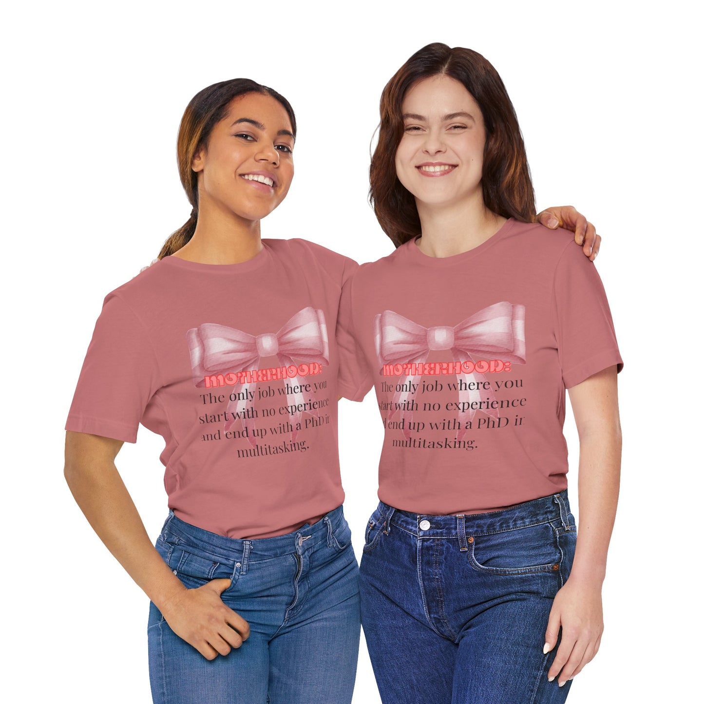 Motherhood Life Unisex Jersey Tee, Funny Parenthood Shirt, Gift for Moms, Casual Everyday Wear, Mother's Day Gift