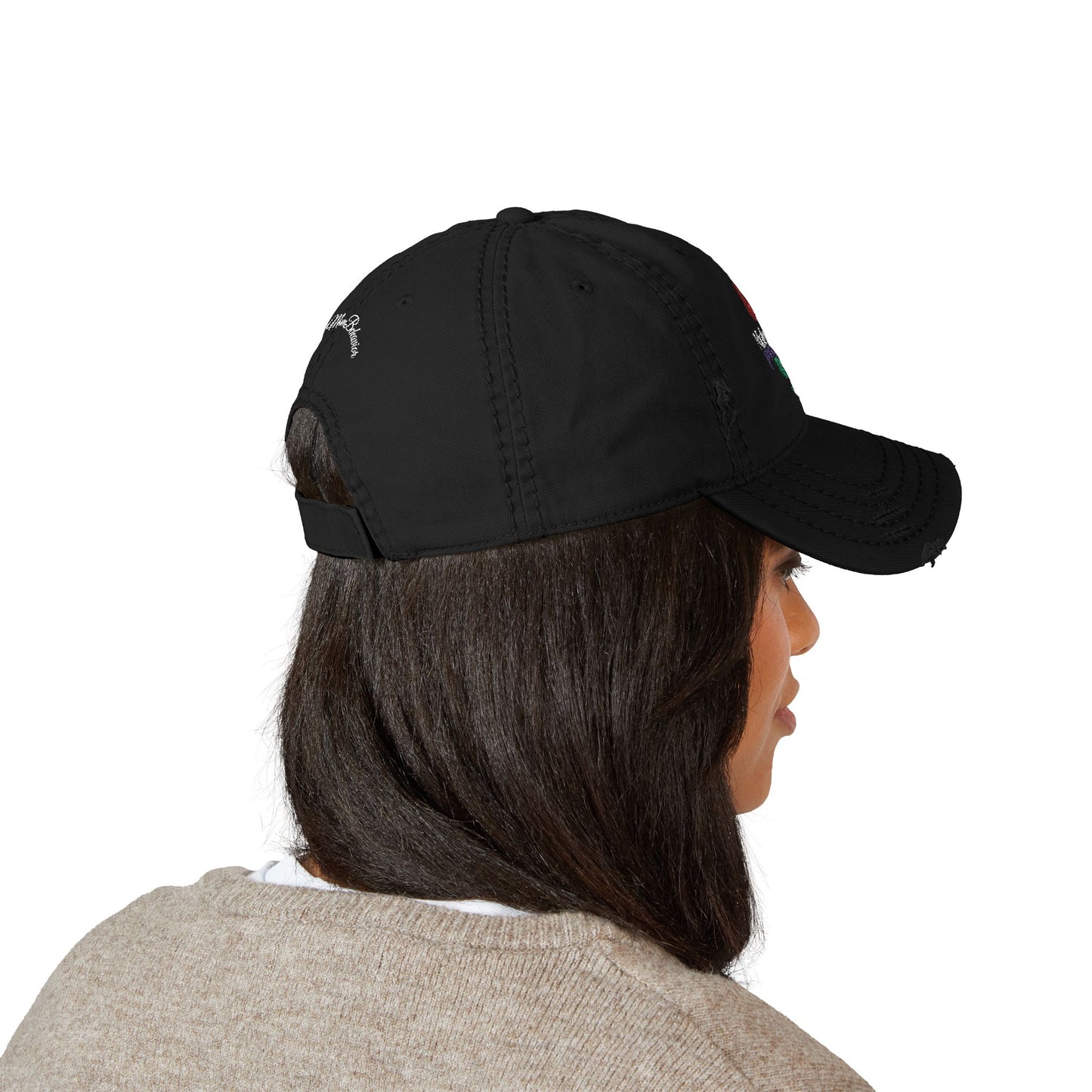 Motherhood Distressed Embroidered Dad Hat, Trendy Cap for Dad, Casual Accessories, Gift for Him, Family Gatherings