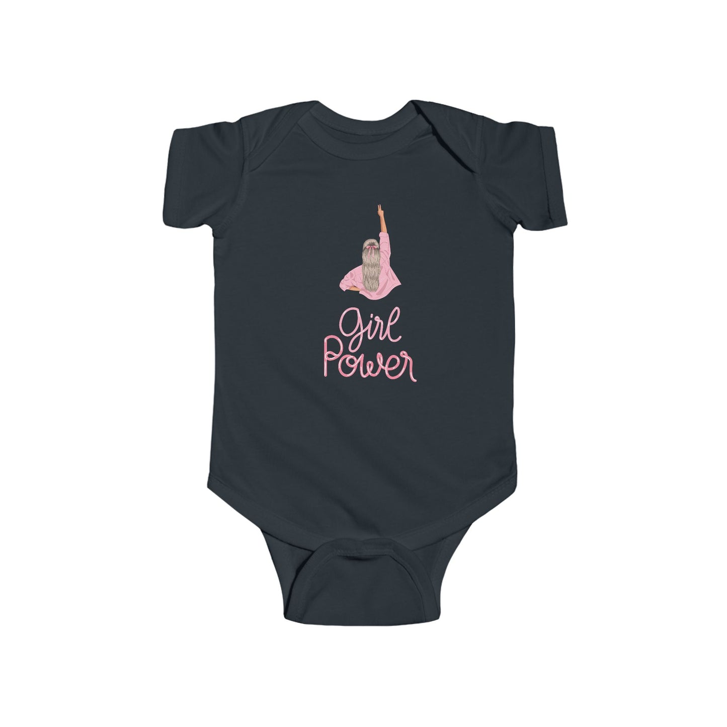 Cute Girl Power Infant Bodysuit, Baby Gift, Newborn Outfit, Toddler Clothing, Dance-Themed Apparel