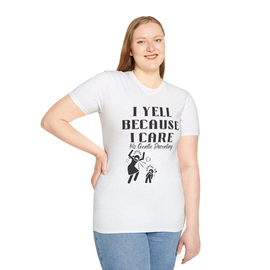 Unisex Parenting Humor T-Shirt, Funny Tee for Parents, Gift for New Moms and Dads, Family Celebration Apparel, Everyday Wear